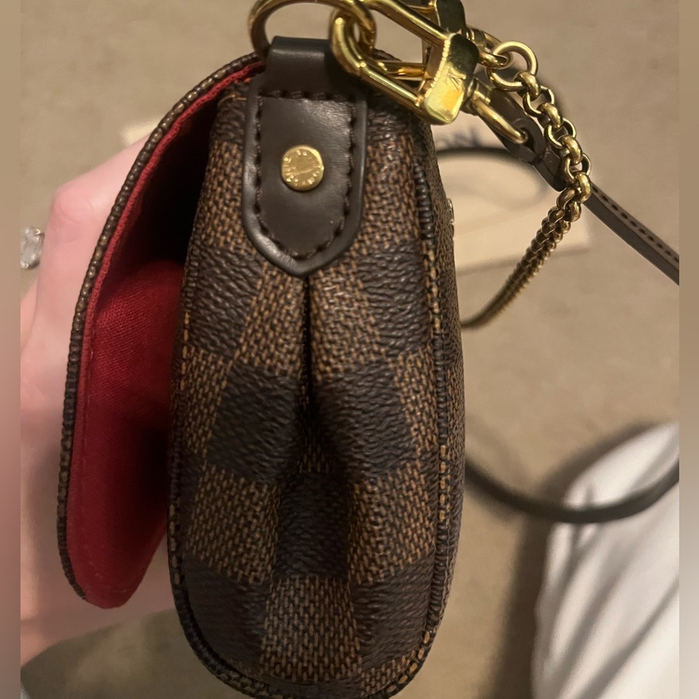 Amazing Condition Louis Vuitton Damier Ebene Favorite PM Discontinued - Picture 11 of 13